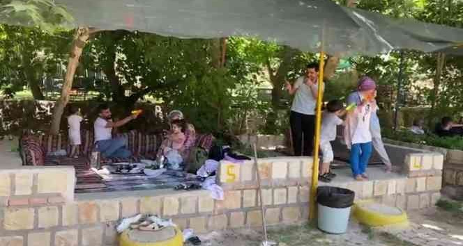 Piknik alanlarında hafta sonu yoğunluğu