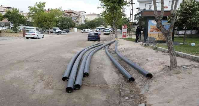Nevşehir’de alt yapı çalışmaları devam ediyor