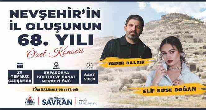 Nevşehir’in il oluşunun 68. yıl dönümü kutlanacak