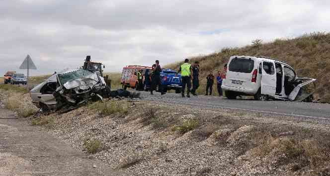 Yozgat’ta trafik kazası: 2 ölü, 4 yaralı