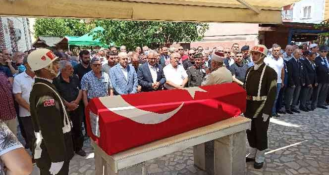 Kore gazisi Kadim İşlek son yolculuğuna uğurlandı