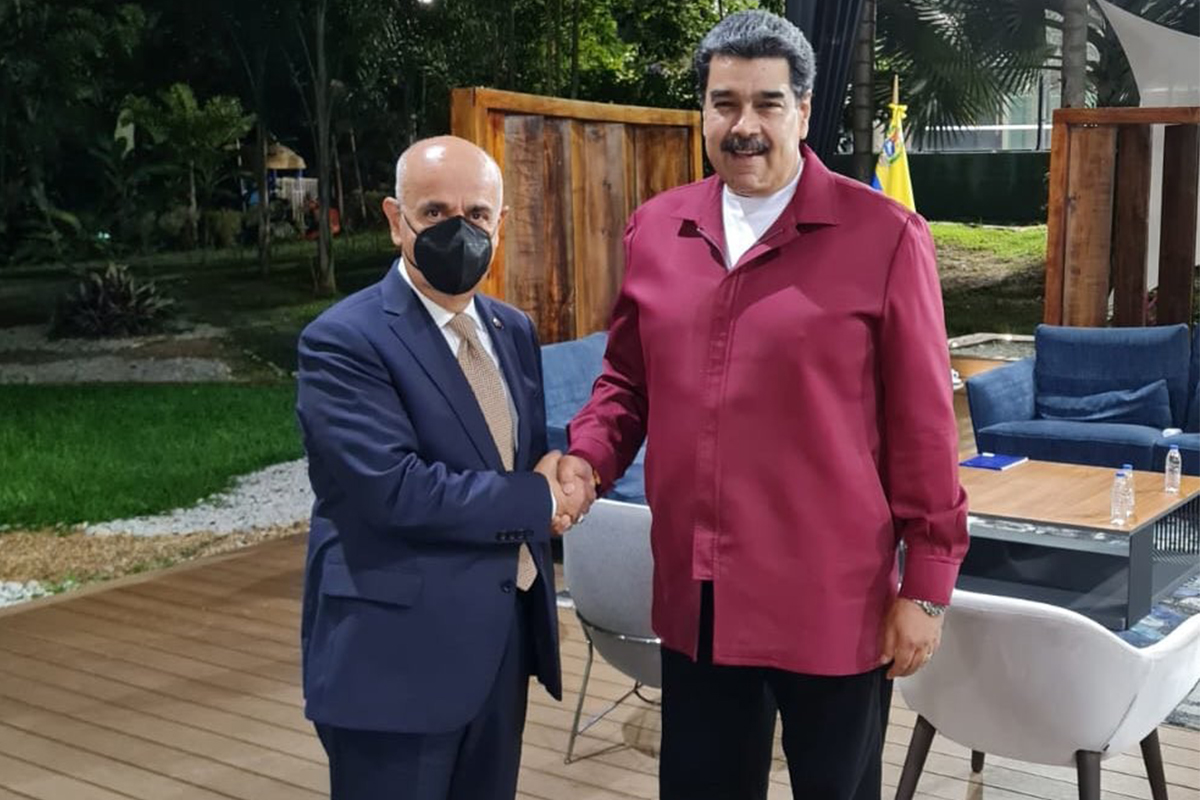 Bakan Kirişci, Venezuela Devlet Başkanı Maduro ile görüştü