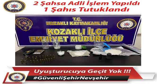 Nevşehir’de uyuşturucudan 1 kişi tutuklandı