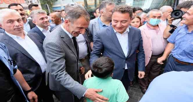 DEVA Partisi Genel Başkanı Ali Babacan Gümüşhane’de