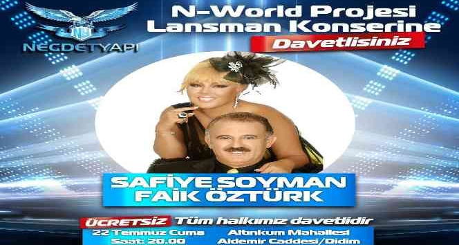 Tanıtım bahane yaz konseri şahane