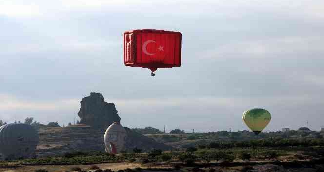 Kapadokya’da görsel şölen