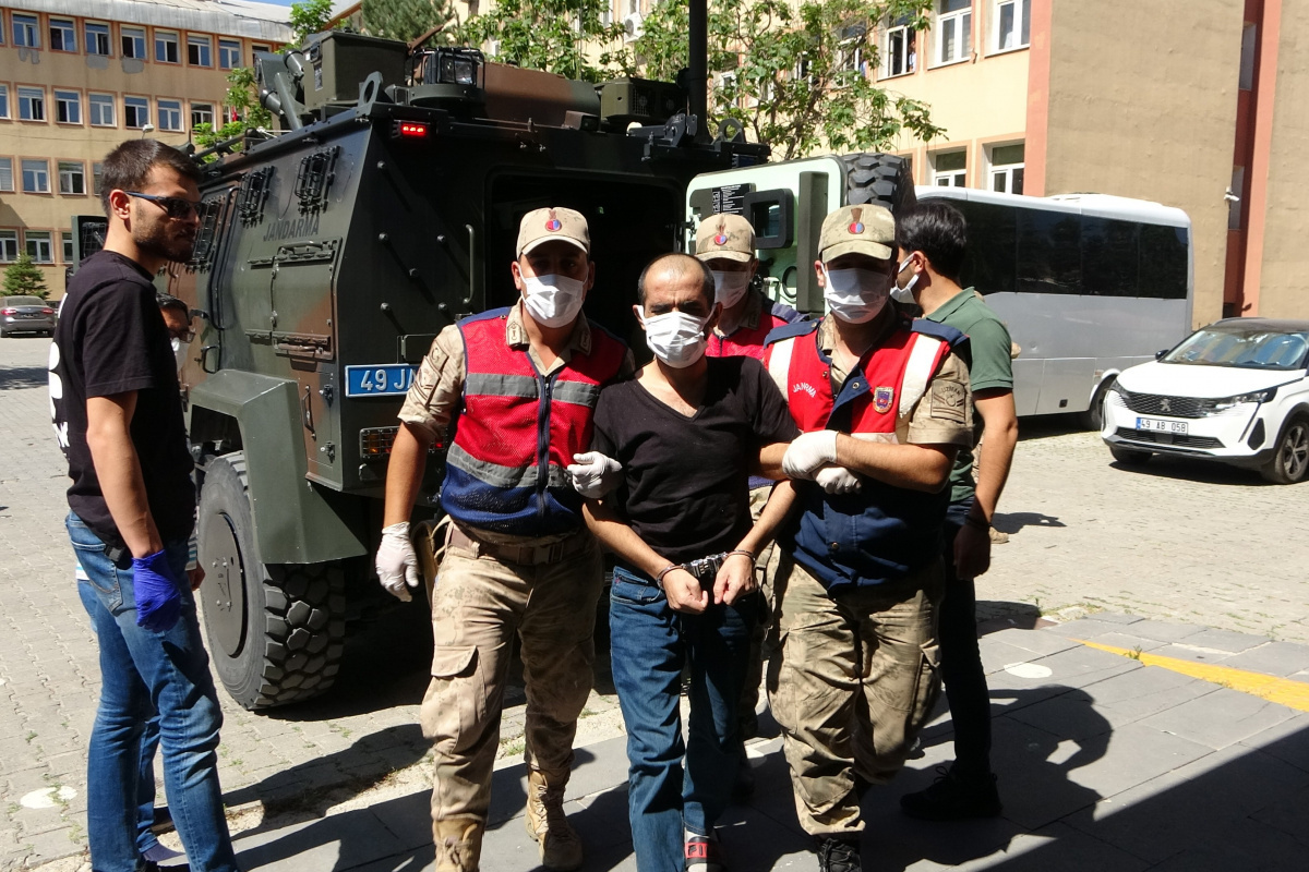 Binbaşı Kulaksız’ın şehit edilmesi olayının faili terörist adliyeye sevk edildi