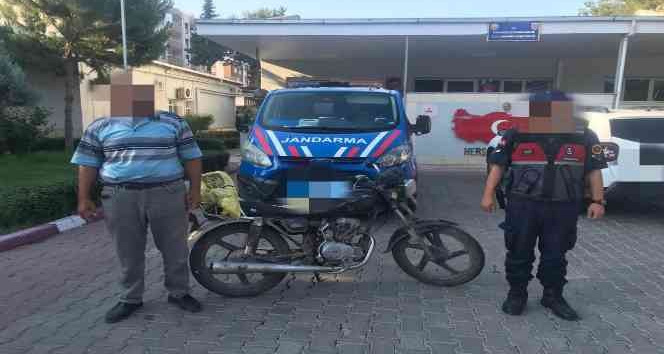 Çalınan motosiklet bulunarak sahibine teslim edildi