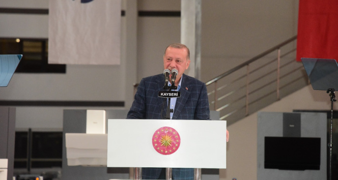 Cumhurbaşkanı Erdoğan Kayseride açıkladı!