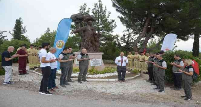 Çanakkale’de orman şehitleri anıldı