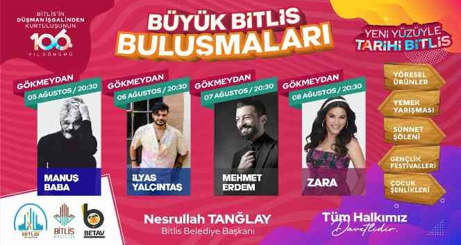 Bitlis’in düşman işgalinden kurutuluşunun 106. Yılı