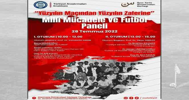 ’Yüzyılın Maçından Yüzyılın Zaferine Milli Mücadele ve Futbol’ paneli