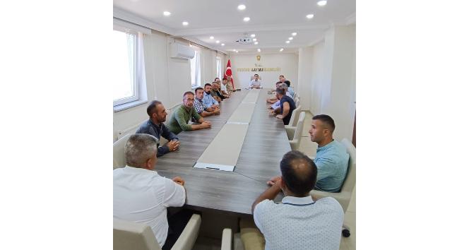 Yedisu’da KKKA toplantısı yapıldı