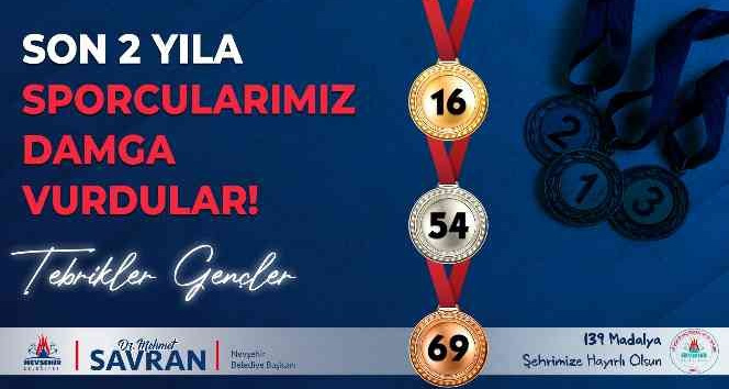 Nevşehir’de genç sporcular başarılarıyla göz kamaştırıyor