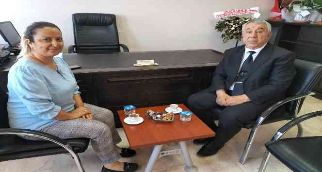 Serdar Ünsal’dan Yeliz Aras’a hayırlı olsun ziyareti