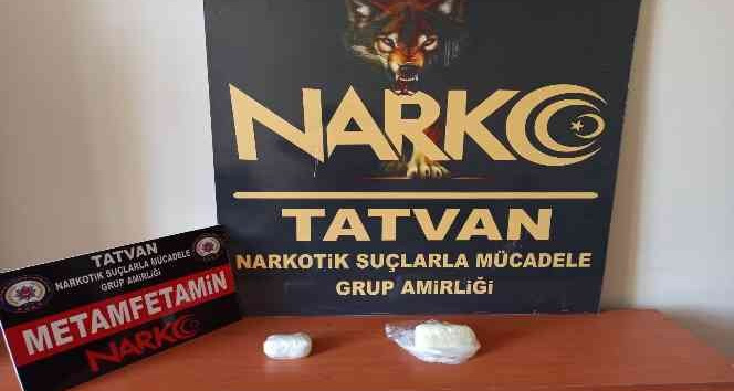 Bitlis’te 412 gram metamfetamin ele geçirildi