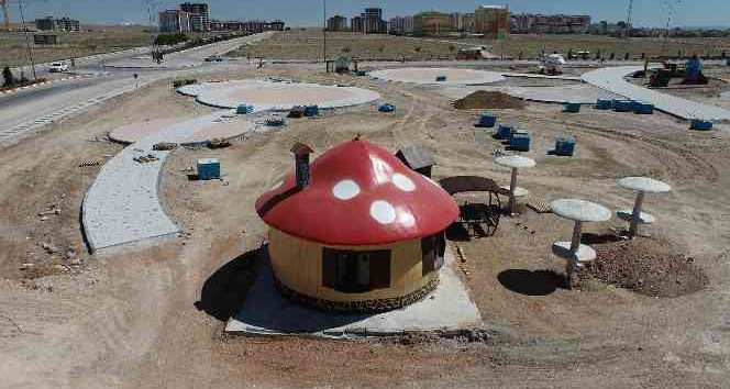 Karaman’da yeşil alan ve park çalışmaları devam ediyor