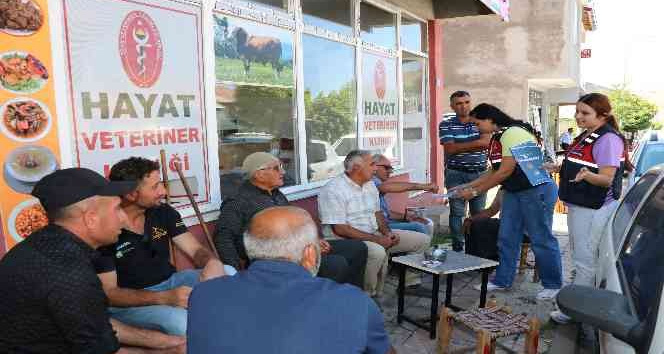 Bingöl’de jandarma ekiplerinin bilgilendirme çalışmaları sürüyor