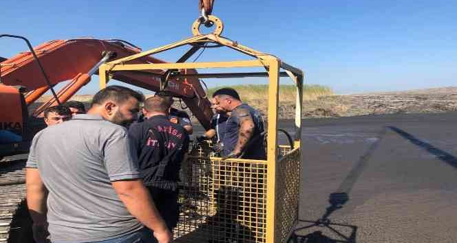 Şlam havuzu çöktü, bir işçi kurtarıldı bir işçiye ulaşılamıyor