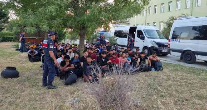 Kırklareli’nde 88 kaçak göçmen yakalandı