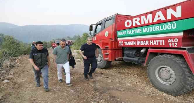 Burdur Valisi Arslantaş: "Bucak yangını kontrol altında"