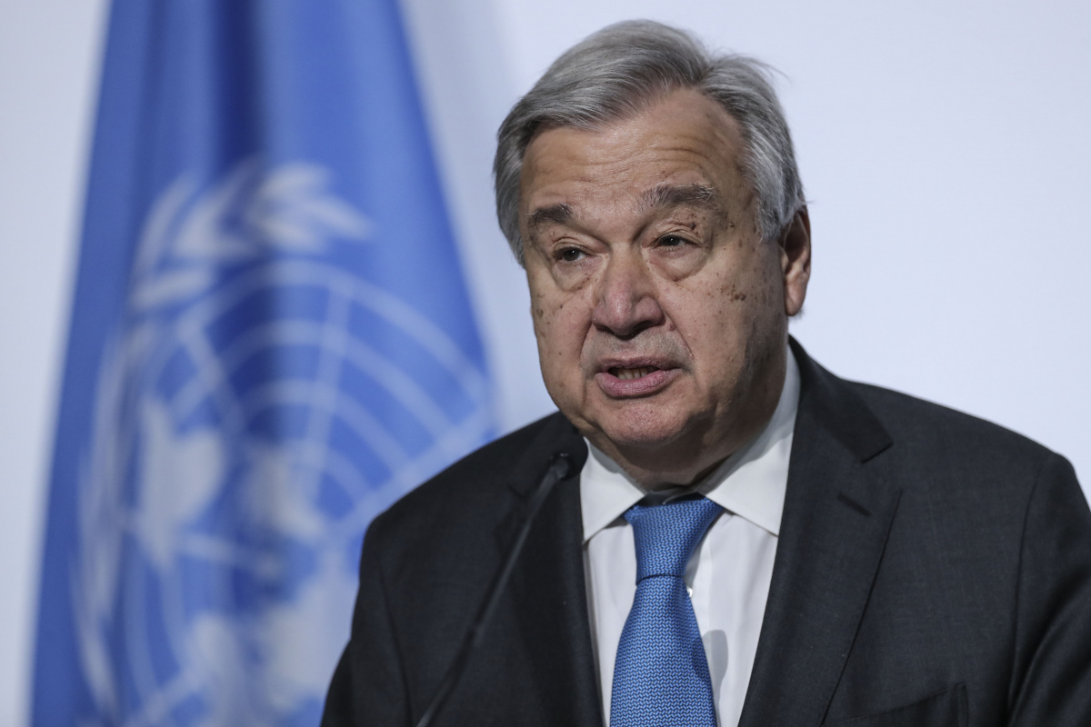 BM Genel Sekreteri Guterres: &quot;(Ukrayna&#039;dan ayrılan ilk tahıl gemisi) Türkiye&#039;ye liderliği için minnettarım&quot;