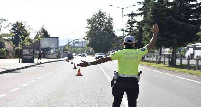 Ordu’da bir haftada yaklaşık 9 bin araç denetlendi