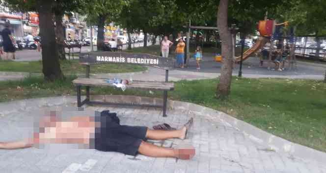 Marmaris’te çocuk parkında cinayet