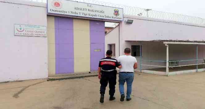 Osmaniye’de 4 yıl hapis cezasıyla aranan hükümlü yakalandı