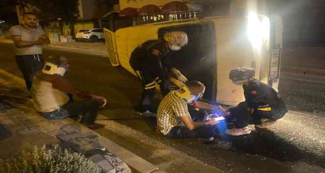 Nevşehir’de alkollü ve ehliyetsiz sürücü kaza yaptı: 2 yaralı