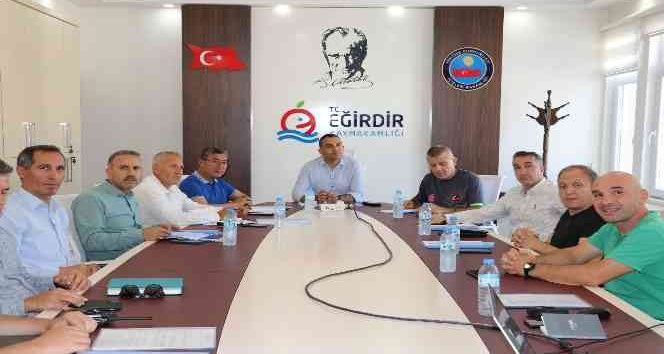 Eğirdir Triatlonu Koordinasyon Toplantısı yapıldı