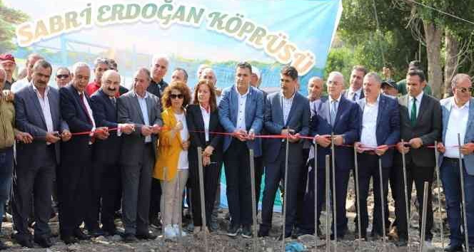‘Kura Nehri Sabri Erdoğan Köprüsü’nün temeli atıldı