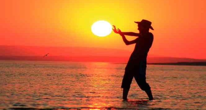 Anadolu’nun plajı dron görüntüsü ile büyüledi