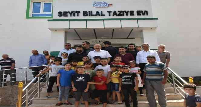 Vali Ekrem Canalp, Seyit Bilal taziye evini hizmete açtı