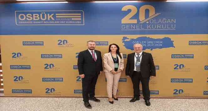 Çanakkale heyeti OSBÜK genel kuruluna katıldı