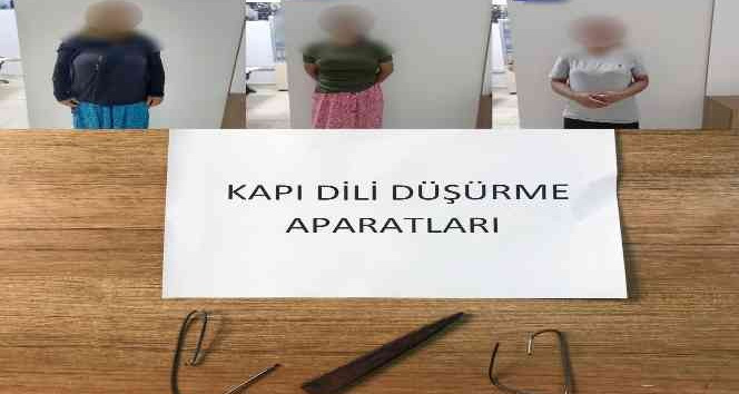 Tunceli’de hırsızlık yapmak isteyen 3 kadın suç aletleriyle yakalandı