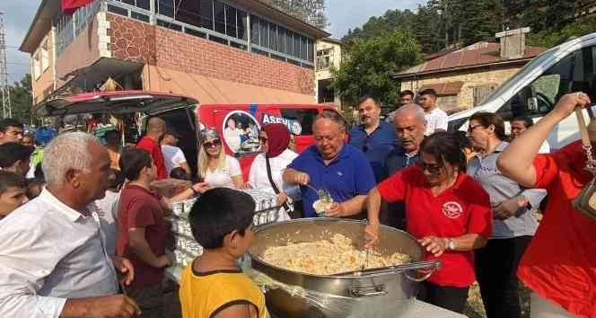 Başkan Tarhan, yaylalara çıkarma yaptı