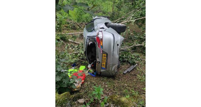 Giresun’da trafik kazası :1ölü, 3 yaralı