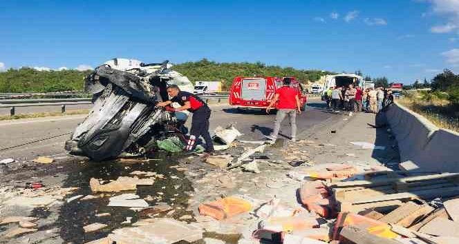 Hapşırık tutması kazaya neden oldu: 4 yaralı