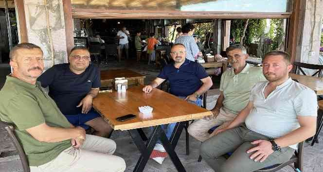 AK Partili Turan, muhtarlar ve turizm işletmecileriyle bir araya geldi