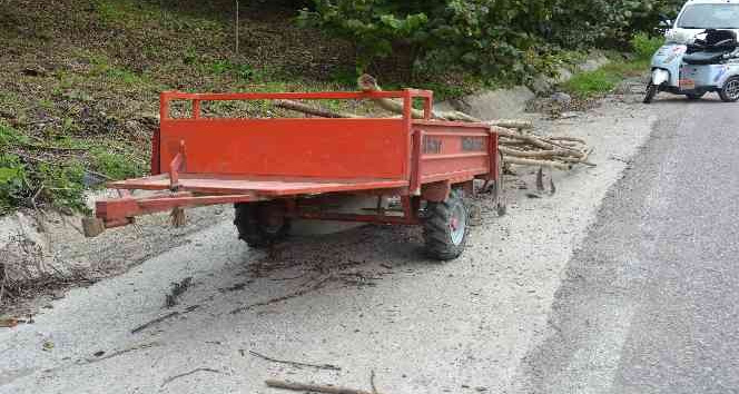 Ordu’da patpat devrildi: 2’si çocuk 3 yaralı