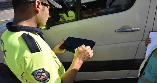 Ordu’da bir haftada 12 bin araç denetlendi