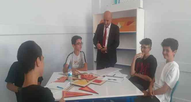 Öğrenciler matematiği eğlenerek öğreniyor