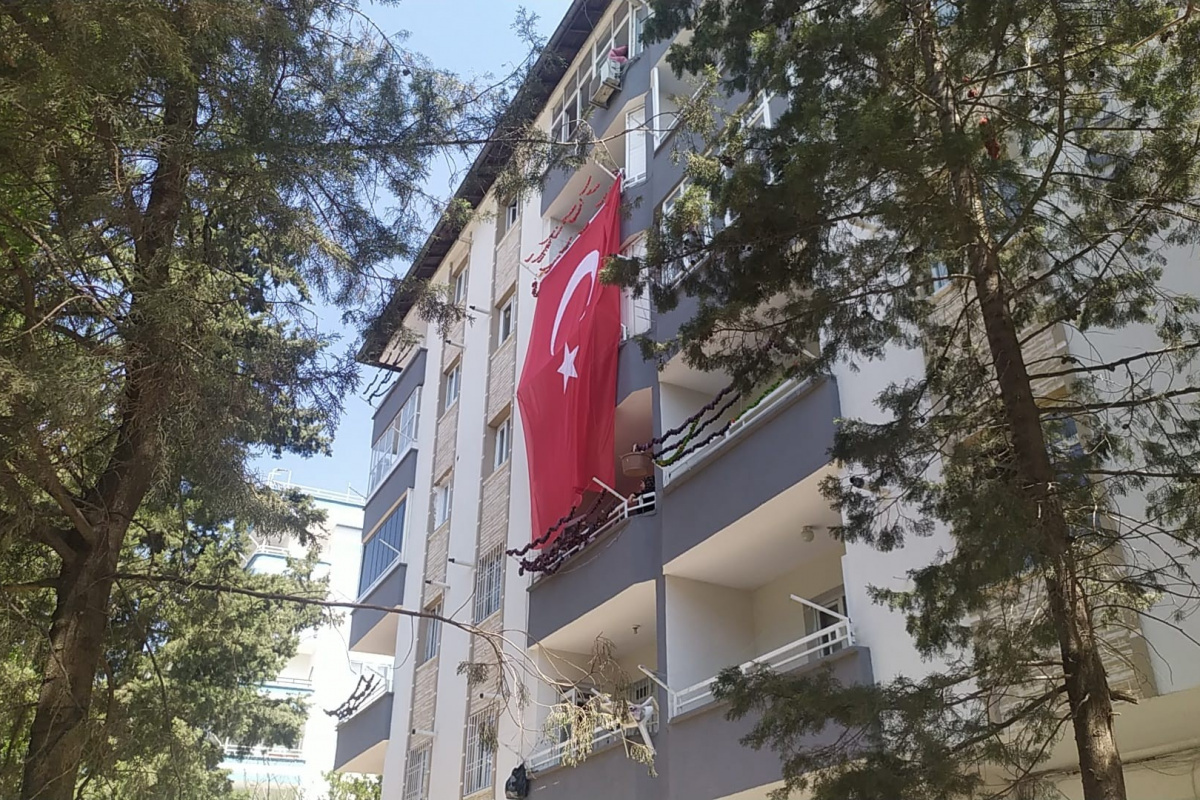 Gaziantep'e şehit ateşi düştü