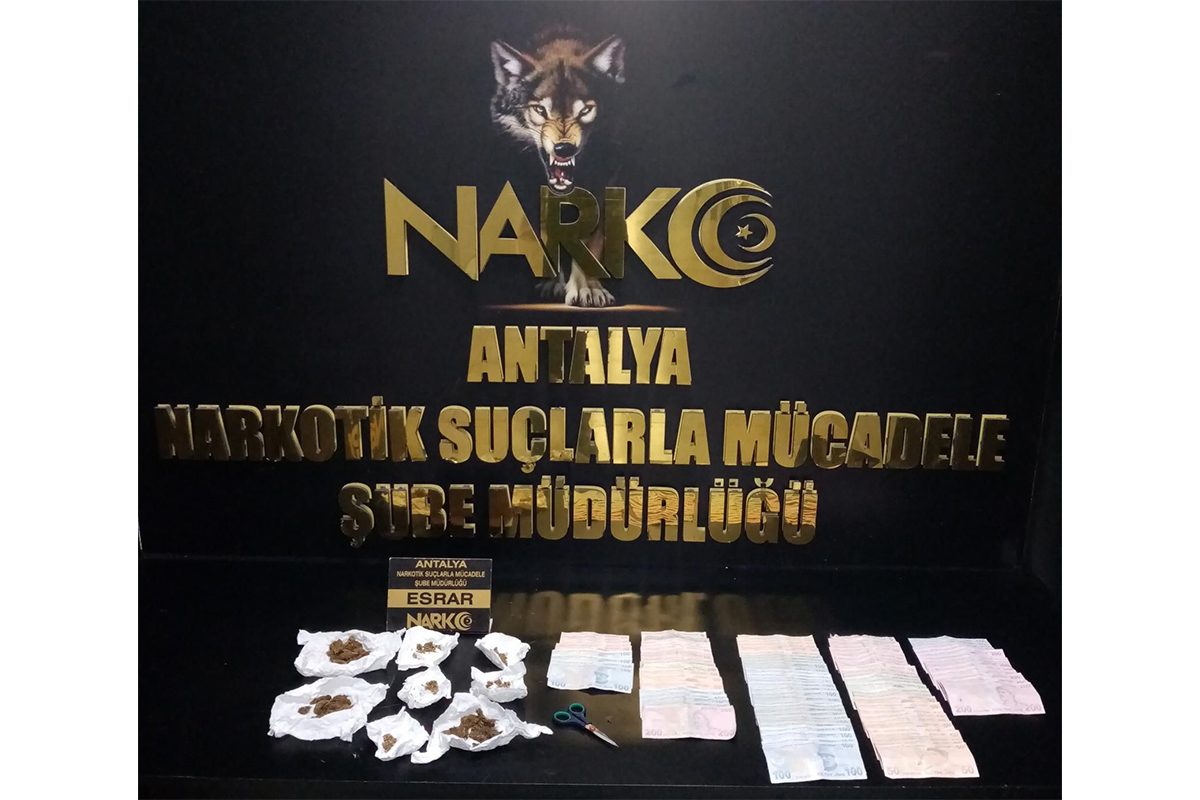 Antalya&#039;da uyuşturucu operasyonu: 53 gözaltı