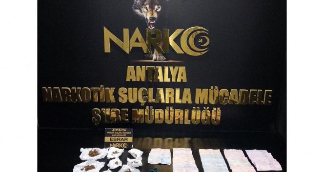 Antalyada narkotik operasyonu: 53 gözaltı