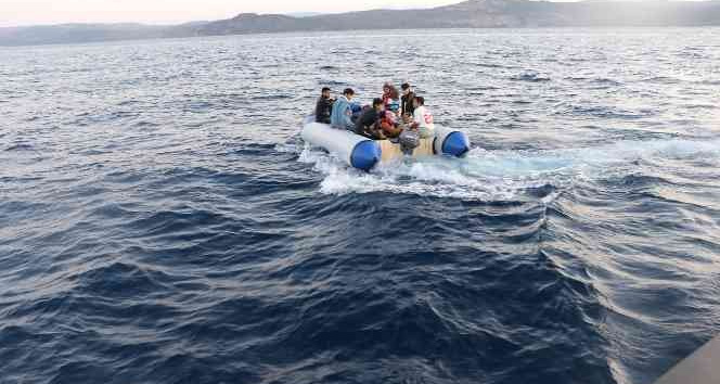 Çanakkale’de radar ile tespit edilen 16 göçmen yakalandı
