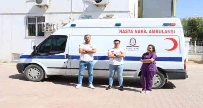 Kızıltepe Belediyesinin ’Hasta Nakil Ambulansı’ 4 bin hastaya hizmet verdi