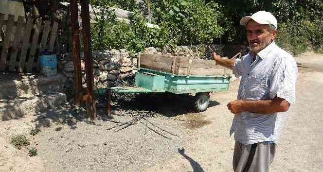 Dişinden tırnağından artırarak almıştı, hırsız böyle çaldı