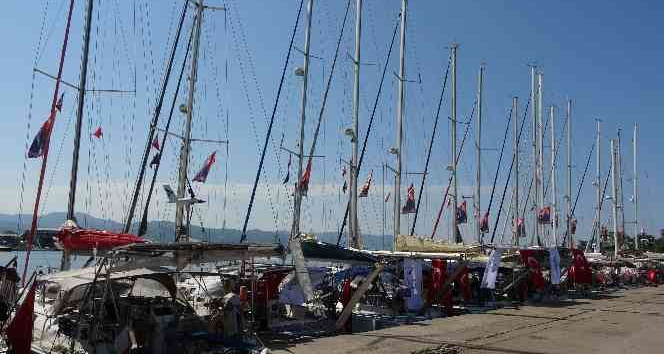 Daddralli’ye katılan 21 tekne Ordu’da